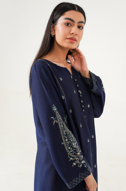 Stitched 1 Piece Cotton Silk Shirt