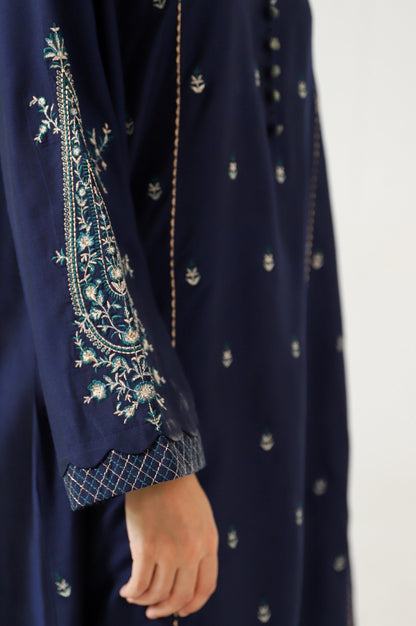 Stitched 1 Piece Cotton Silk Shirt
