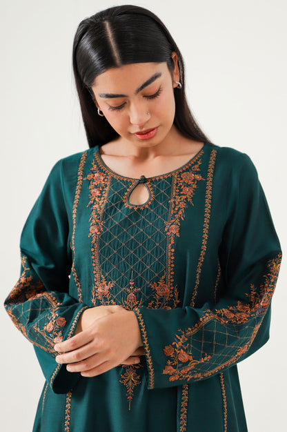 Stitched 1 Piece Cotton Silk Shirt