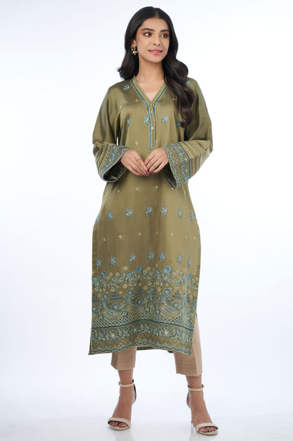 Stitched 1 Piece Cotton Silk Shirt