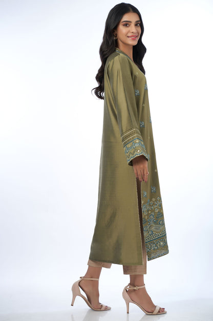 Stitched 1 Piece Cotton Silk Shirt