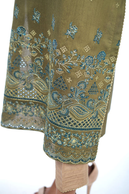 Stitched 1 Piece Cotton Silk Shirt