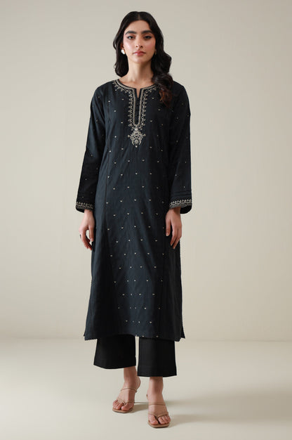 Sticthed 1 Piece Embroidered Jacquard Shirt