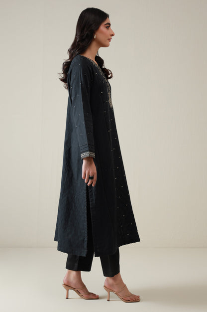 Sticthed 1 Piece Embroidered Jacquard Shirt