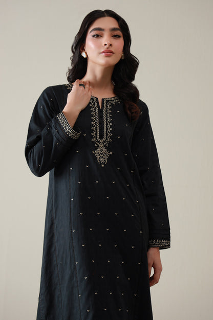 Sticthed 1 Piece Embroidered Jacquard Shirt