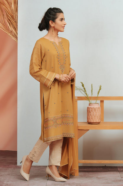 Stitched 2 Piece Karandi Maysori Embroidered Suit