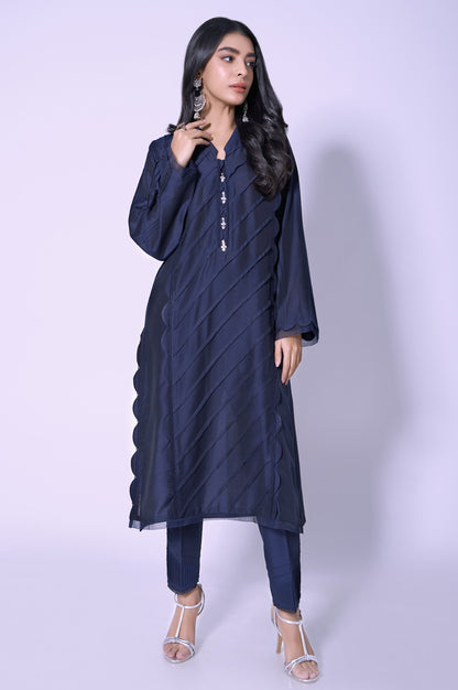 Stitched 2 Piece Cotton silk Stylized Outfit