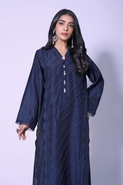 Stitched 2 Piece Cotton silk Stylized Outfit