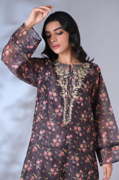 Stitched 2 Piece Digital Printed Cotton Staple Outfit