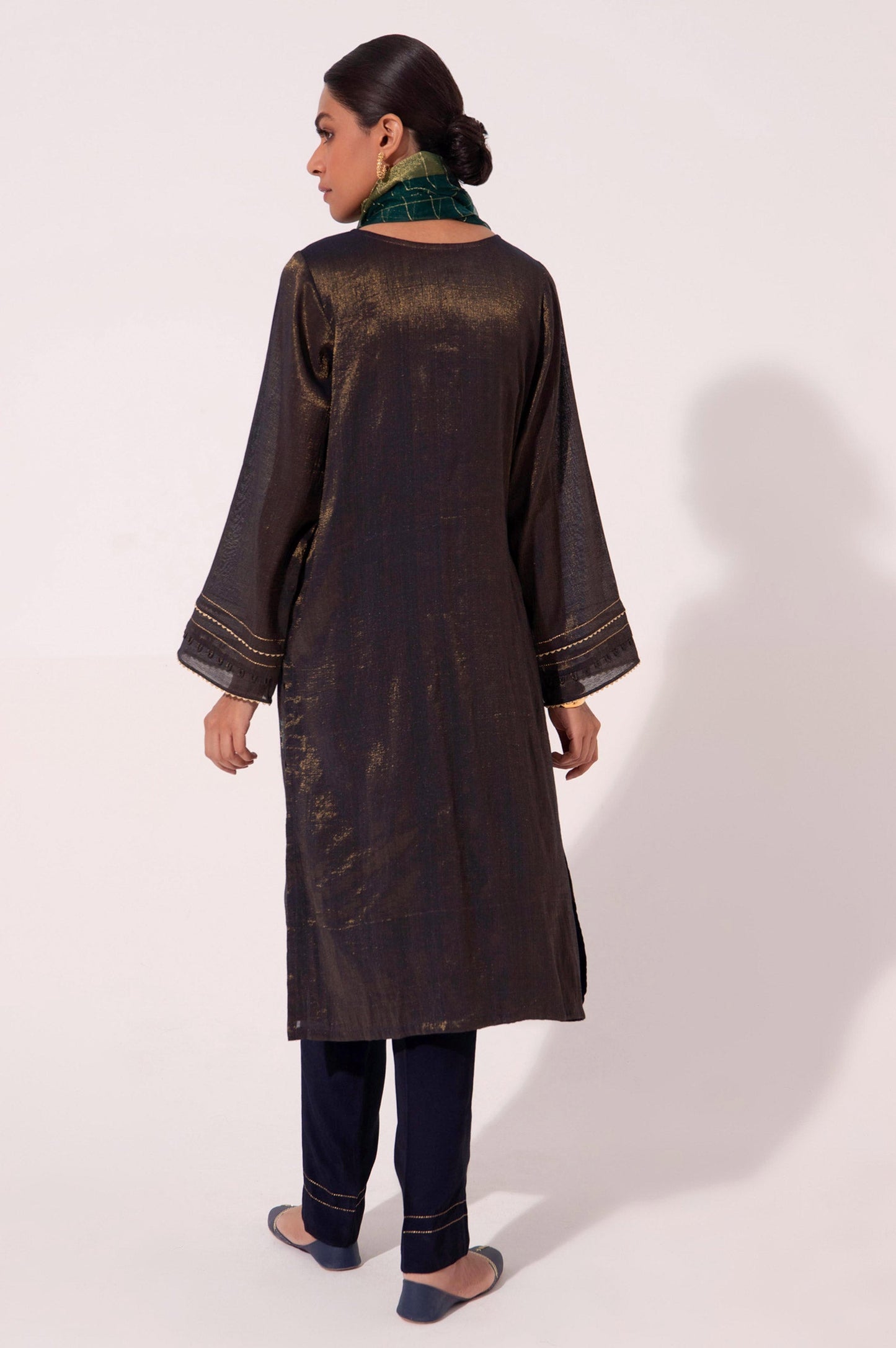 Stitched 3 Piece Staple Maysori Embroidered Suit