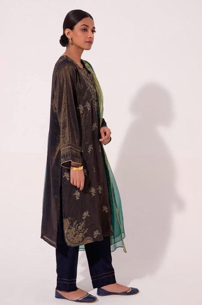 Stitched 3 Piece Staple Maysori Embroidered Suit
