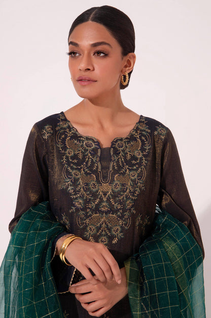 Stitched 3 Piece Staple Maysori Embroidered Suit