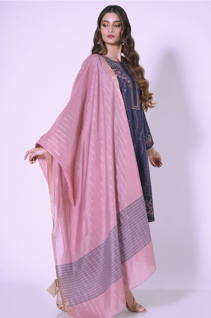 Stitched 3 Piece Cambric Embroidered Outfit