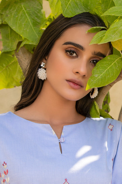 Stitched 1 Piece Embroidered Shirt