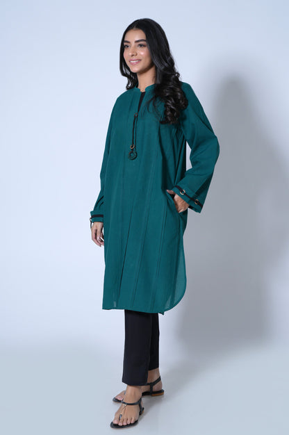 Stitched 1 Piece Stylized Cambric Shirt