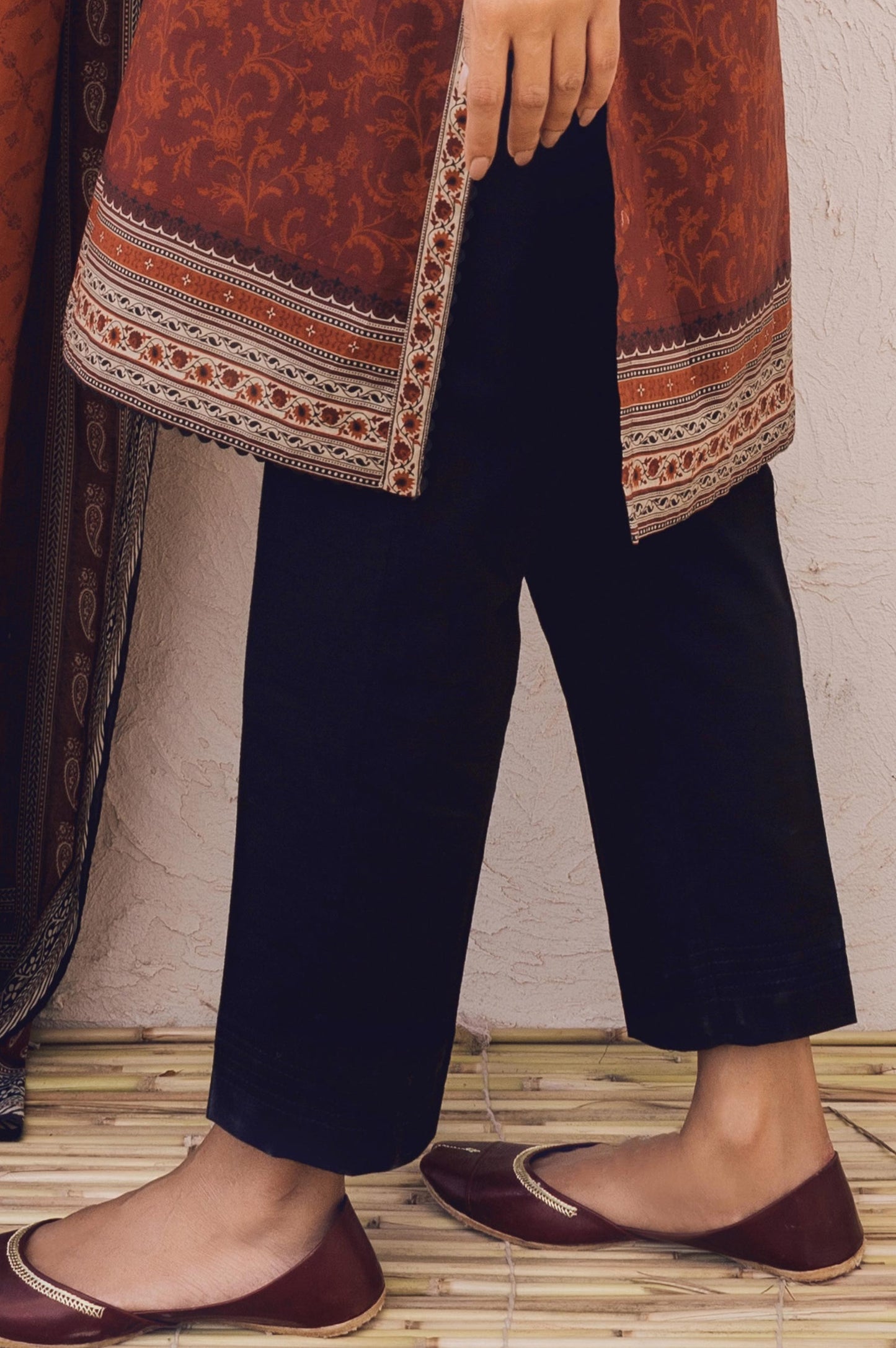 Basic Cambric Pants - Black