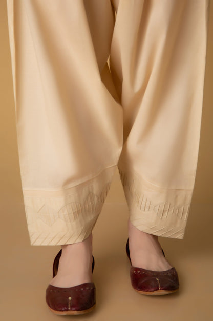 Embellished Cambric Shalwar