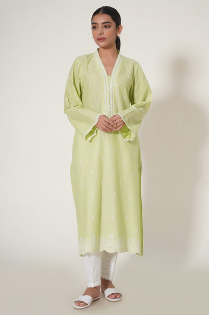 Stitched 1 Piece Embroidered Chikankari Shirt