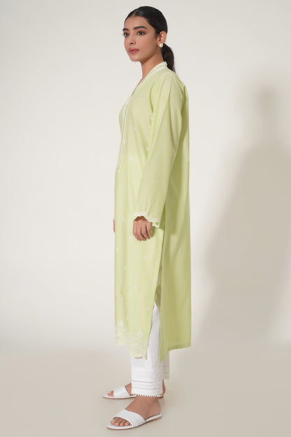 Stitched 1 Piece Embroidered Chikankari Shirt