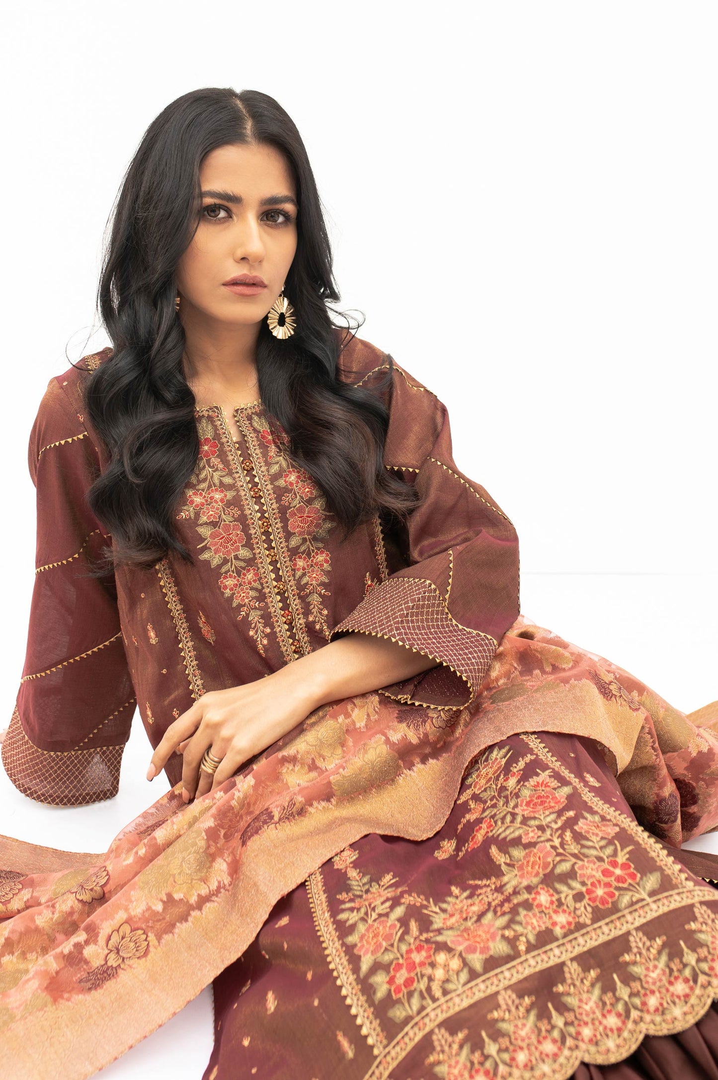 3 Piece Unstitched Embroidered Staple Mysuri Suit