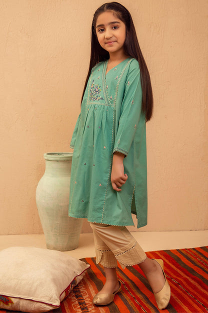 stitched 1 Piece Embroidered Shirt - Cotton