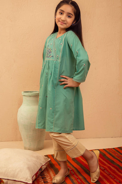 stitched 1 Piece Embroidered Shirt - Cotton