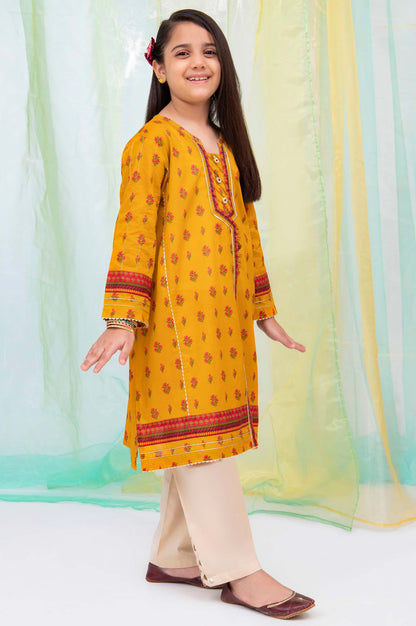 Stitched 1 Piece Embellished Shirt - Cambric