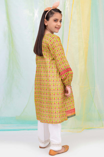 Stitched 1 Piece Embellished Shirt - Cambric