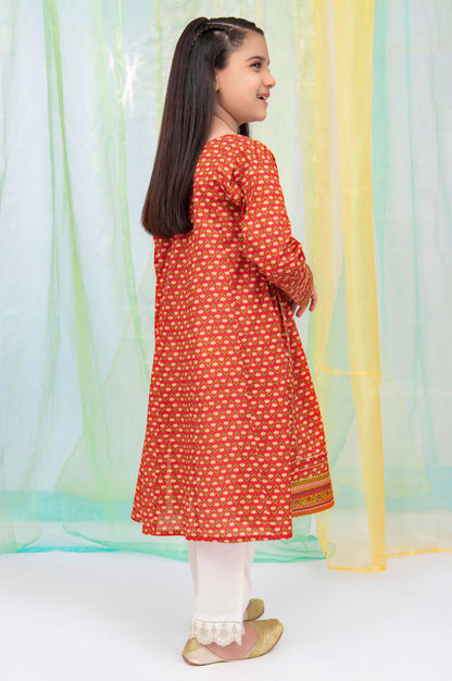 Stitched 1 Piece Embellished Shirt - Cambric