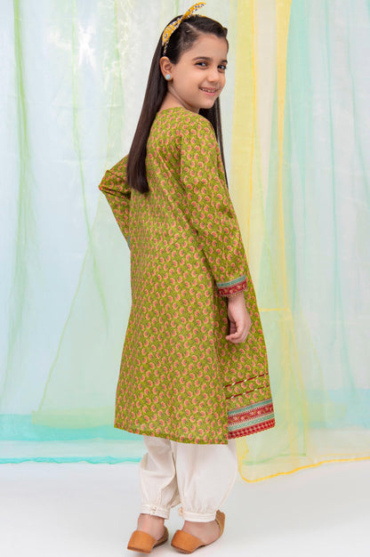 Stitched 1 Piece Embellished Shirt - Cambric