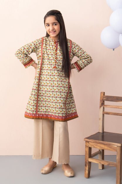 Stitched 1 Piece Printed Khaddar Junior Shirt