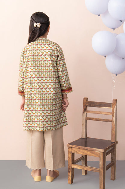 Stitched 1 Piece Printed Khaddar Junior Shirt