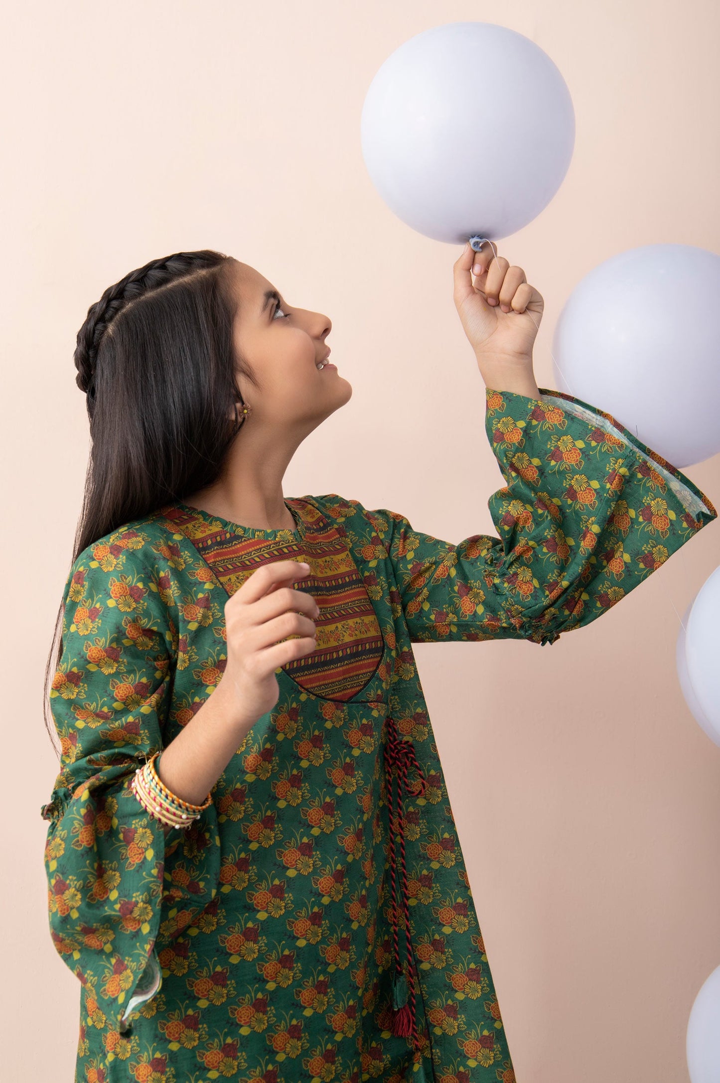 Stitched 1 Piece Printed Khaddar Junior Shirt