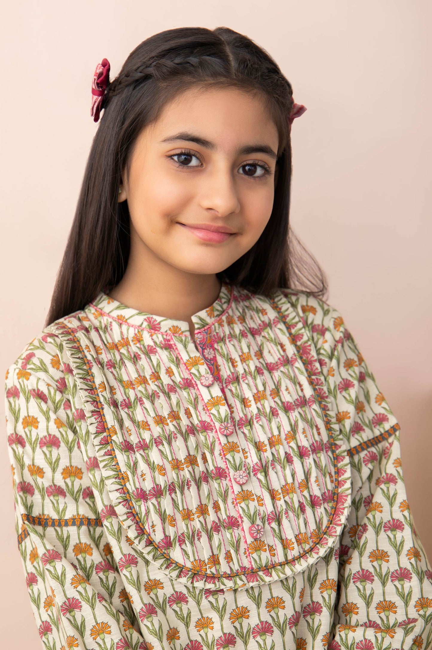 Stitched 1 Piece Printed Khaddar Junior Shirt