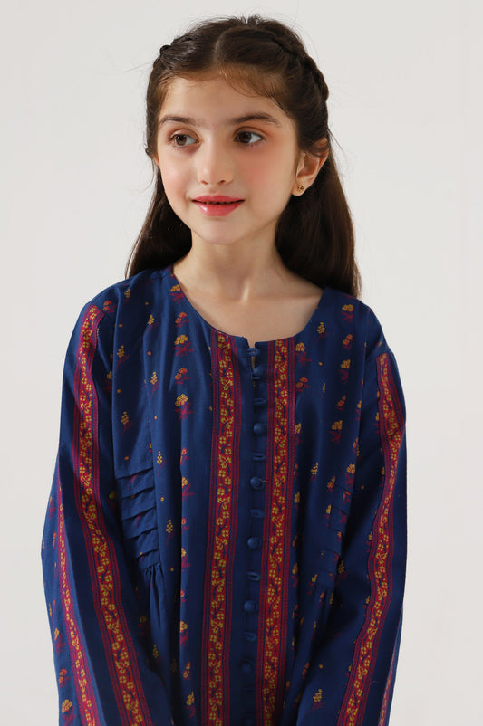 Stitched 1 Piece Screen Print Cambric Shirt