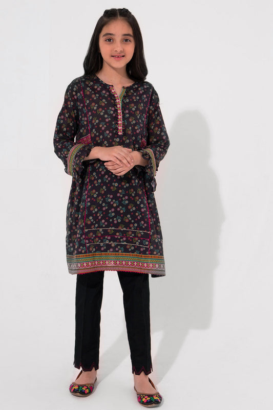 Stitched 1 Piece Embellished Lawn Shirt