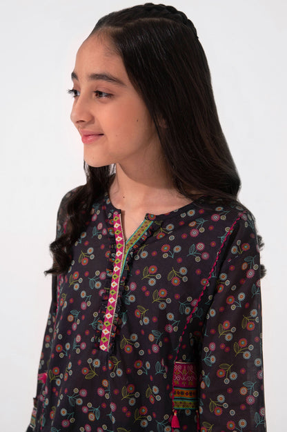 Stitched 1 Piece Embellished Lawn Shirt