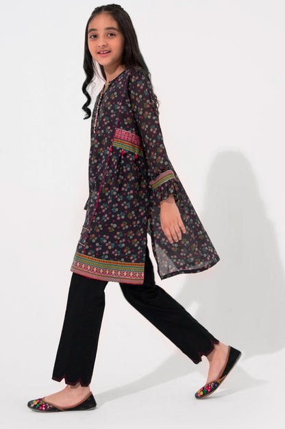 Stitched 1 Piece Embellished Lawn Shirt