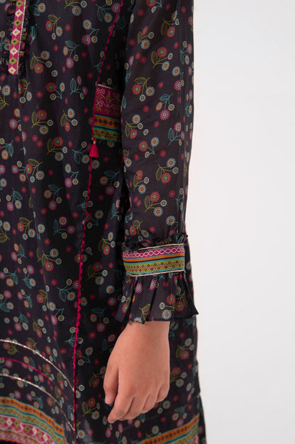 Stitched 1 Piece Embellished Lawn Shirt