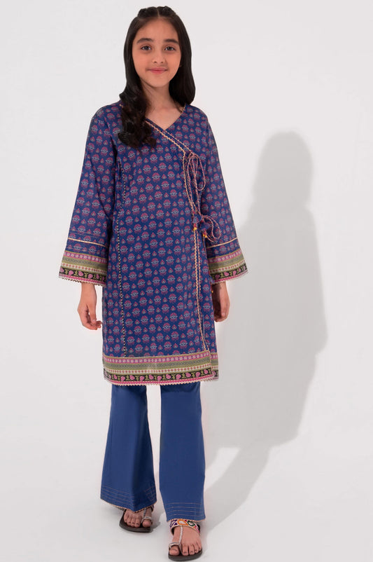 Stitched 1 Piece Embellished Lawn Shirt