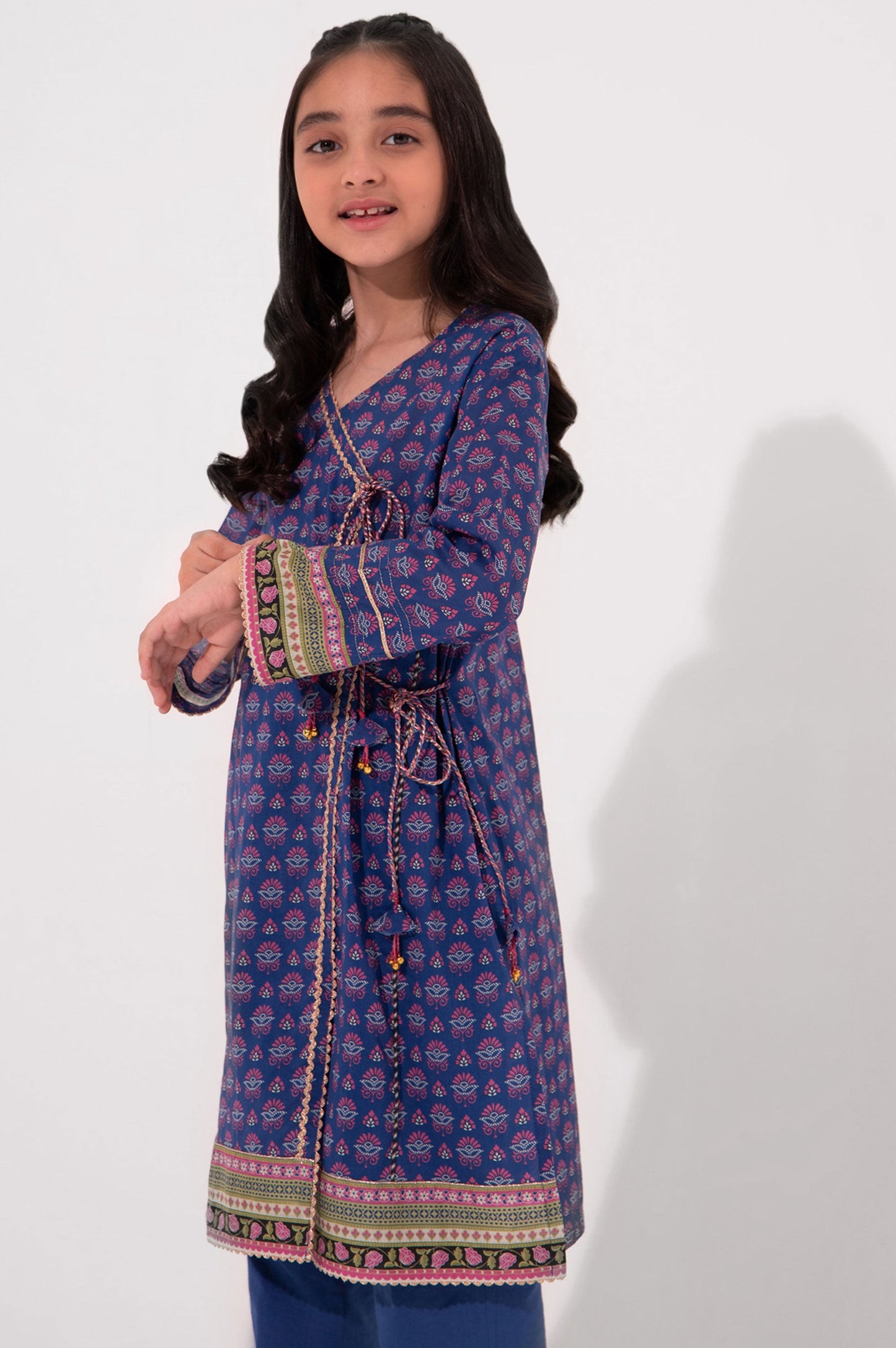 Stitched 1 Piece Embellished Lawn Shirt