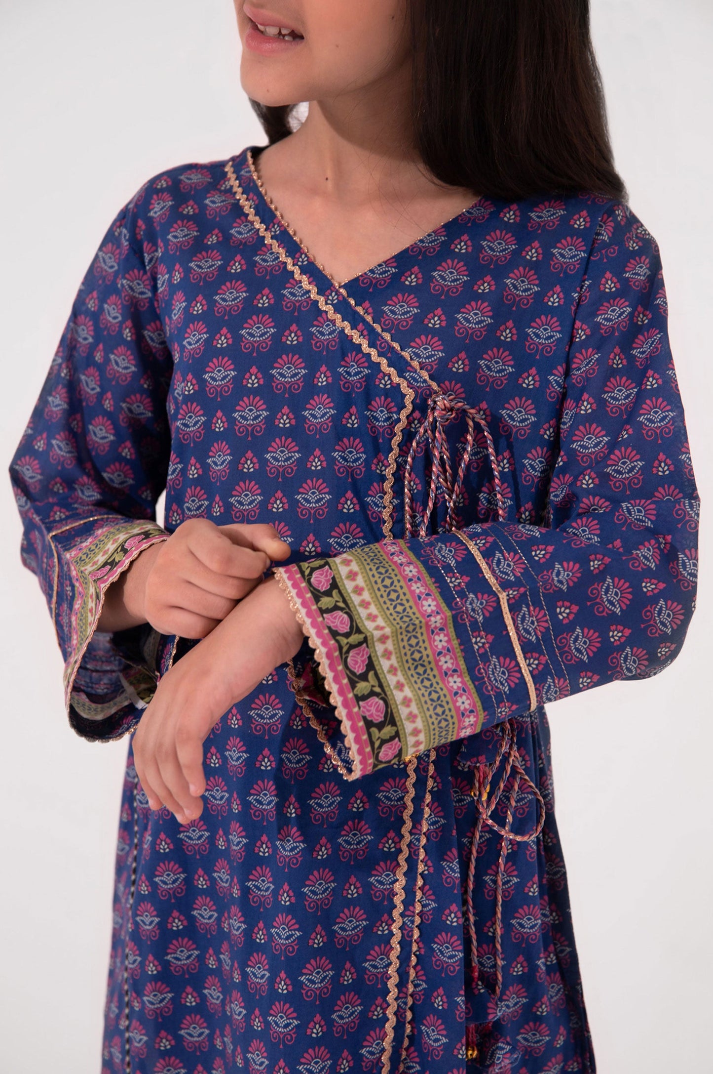 Stitched 1 Piece Embellished Lawn Shirt