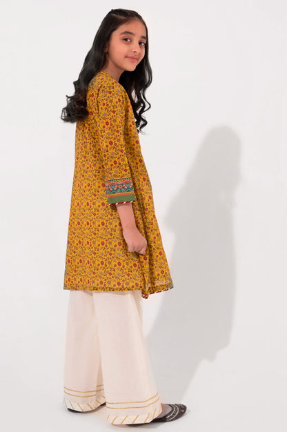 Stitched 1 Piece Printed Embellished Lawn Shirt