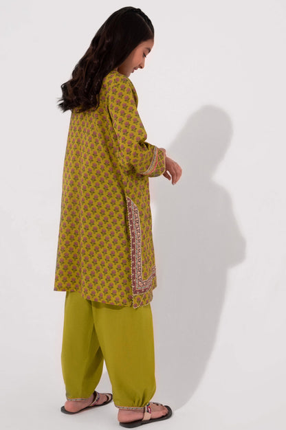 Stitched 1 Piece Printed Embellished Lawn Shirt