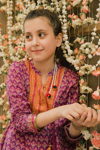 Stitched 1 Piece Printed Embellished Lawn Shirt