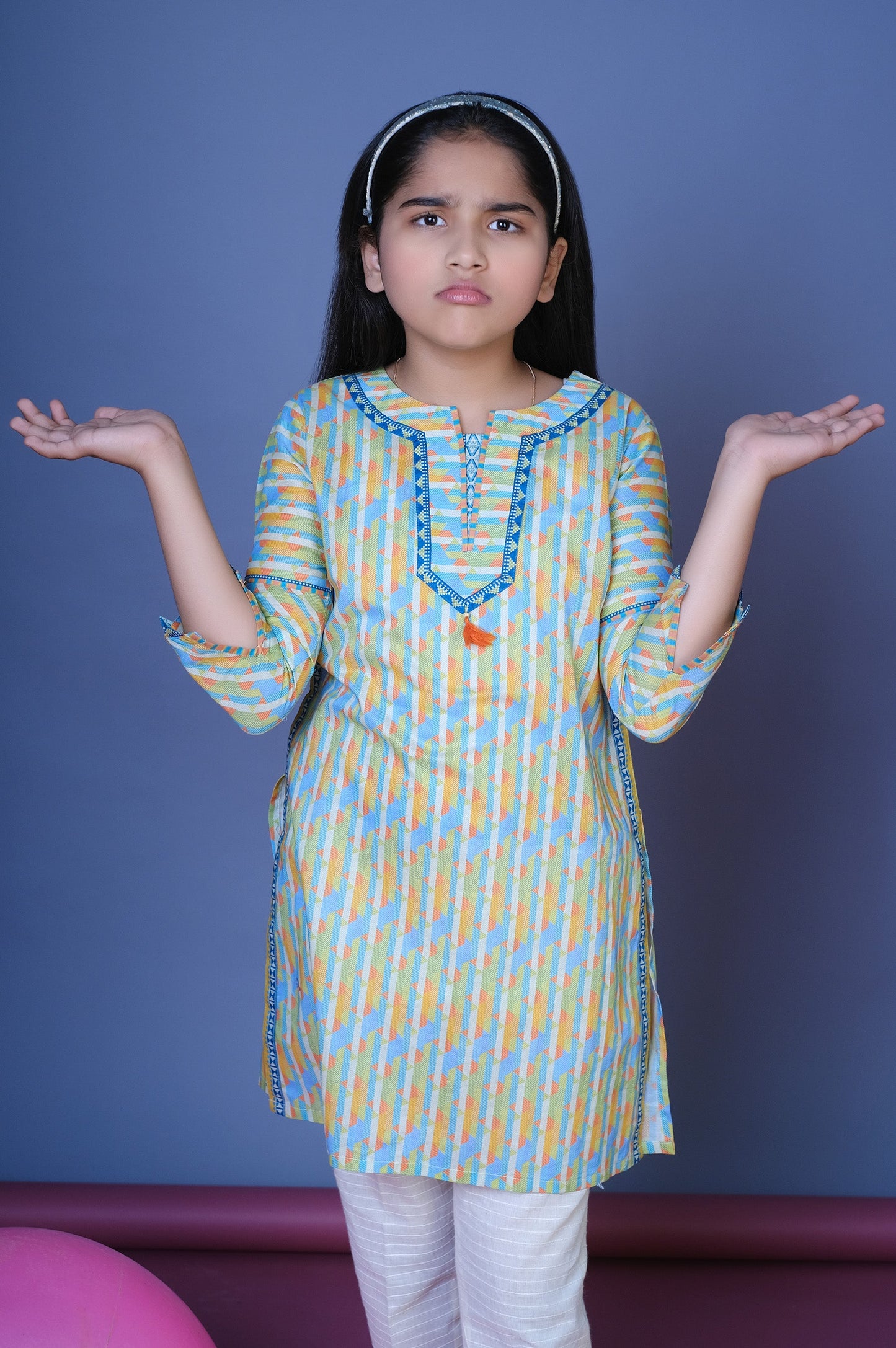 Stitched 1 Printed Lawn Shirt