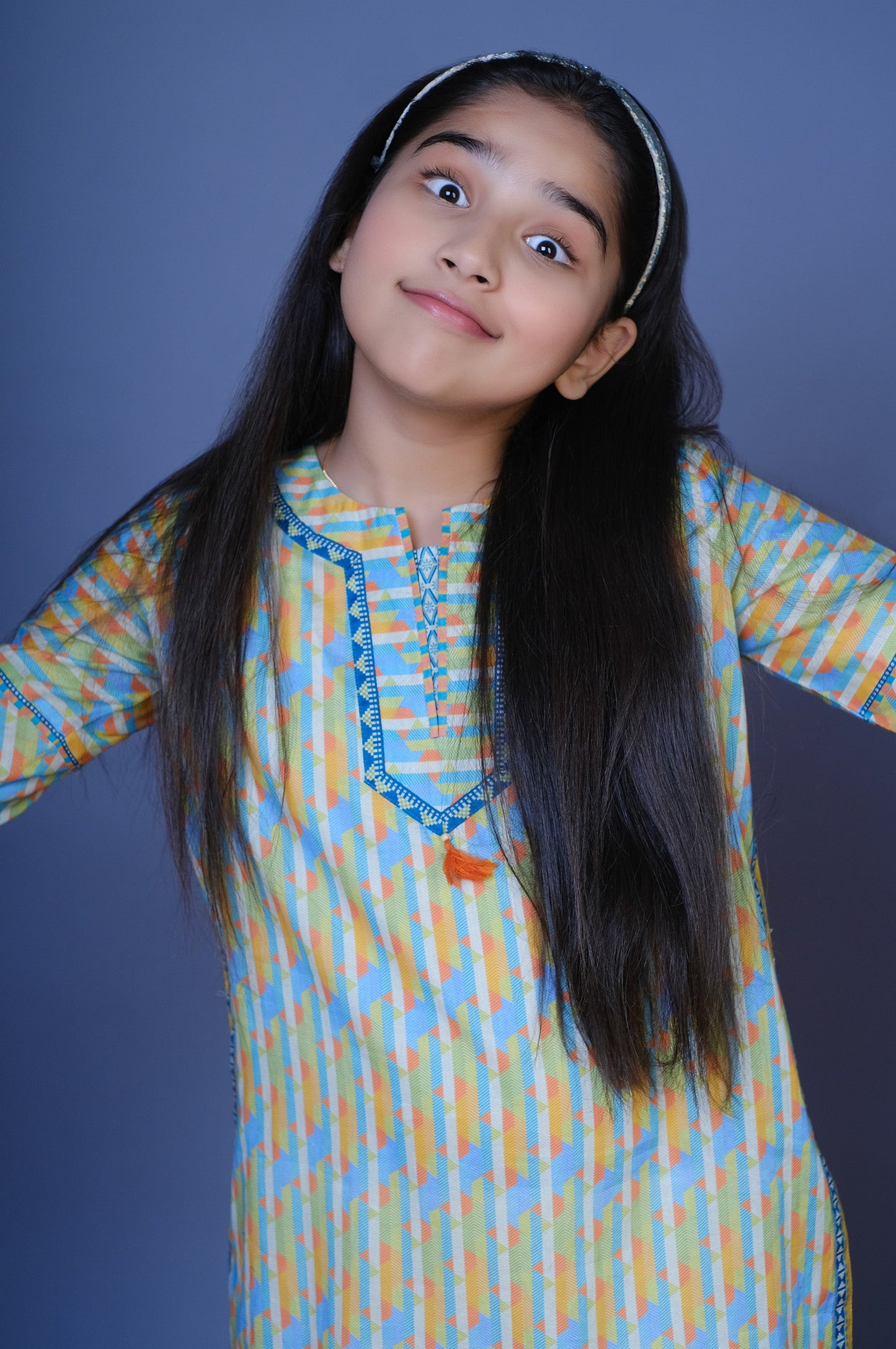 Stitched 1 Printed Lawn Shirt