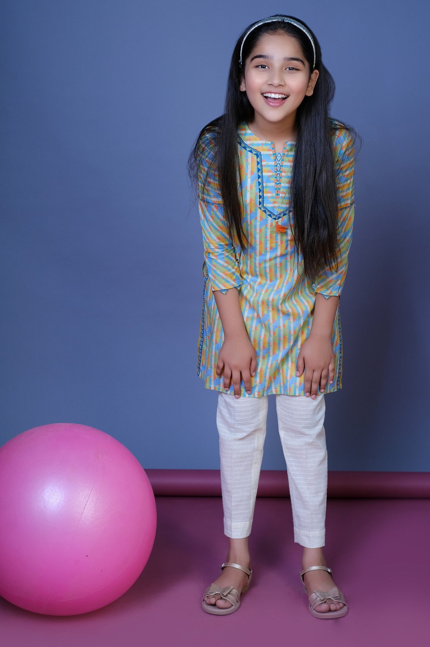 Stitched 1 Printed Lawn Shirt