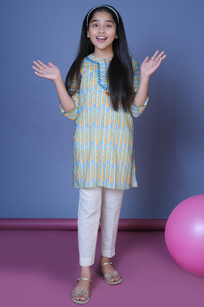 Stitched 1 Printed Lawn Shirt