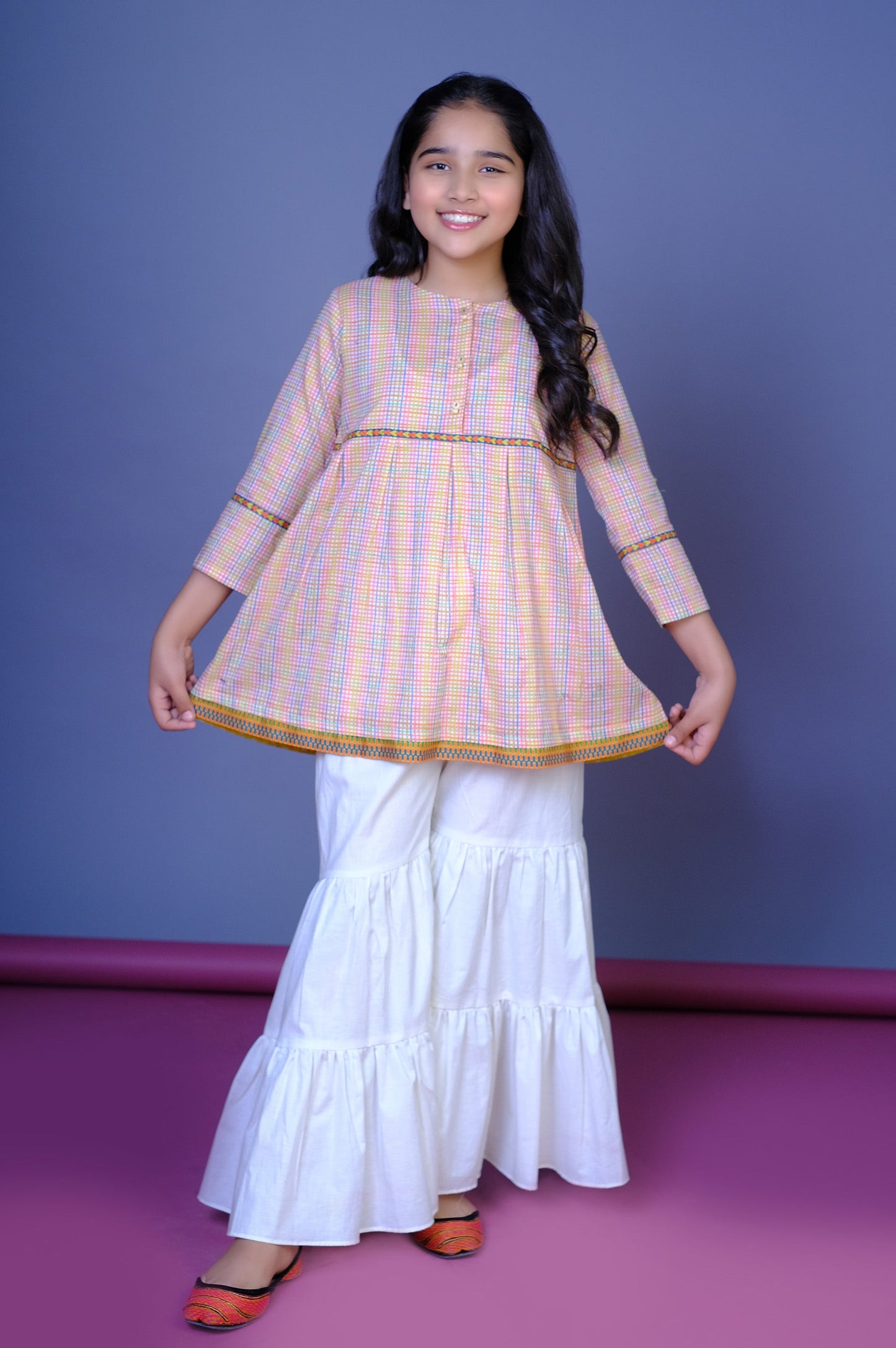 Stitched 1 Printed Lawn Shirt